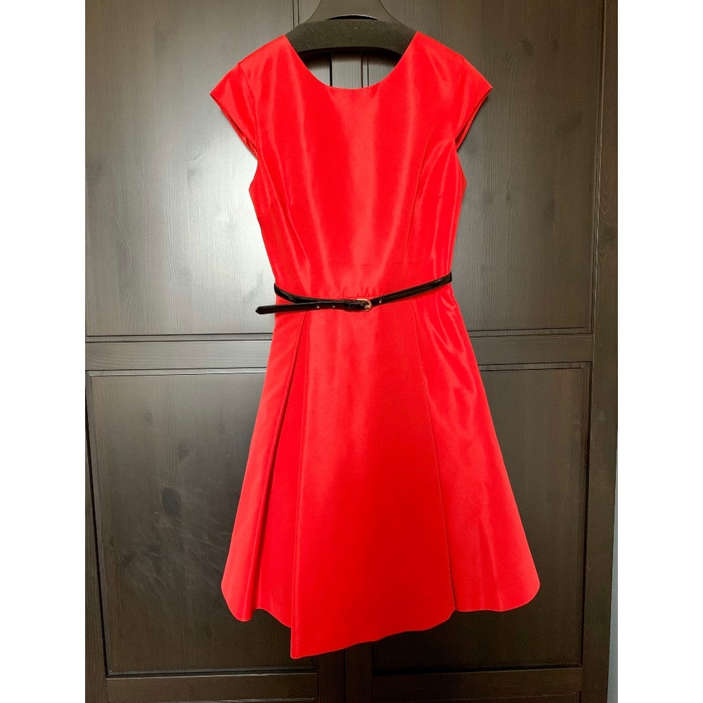 Ted Baker Red A-Line / Skater Dress